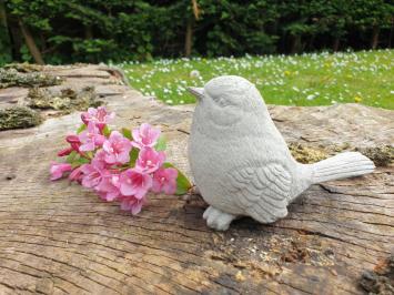 Süße Gartenfigur eines Spatzes, Vogels