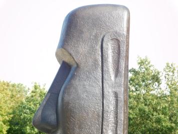 Moai Beeld XXL - 180 cm - Zwart