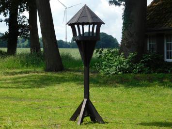 Robust Bird feeder - 200 cm - Wood - Handmade