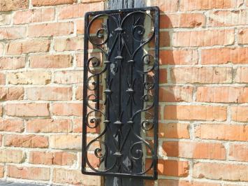 Grille - Black - Cast iron - for Doors or Windows - Rectangle