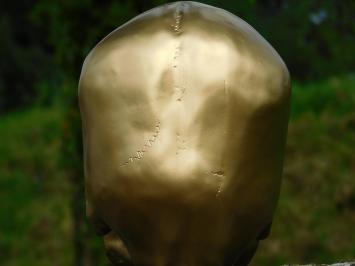 Skull - Skull - Polystone - Gold