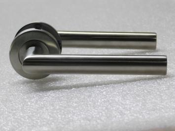 Set Door Hardware - Brushed Stainless Steel - PC