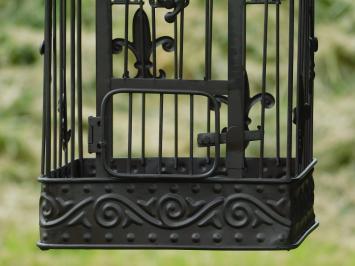 Set of 2 Bird Cages - Square - Vintage Brown