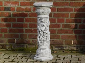 Exclusive Stone Pedestal - Round - 80 cm - Highly Detailed