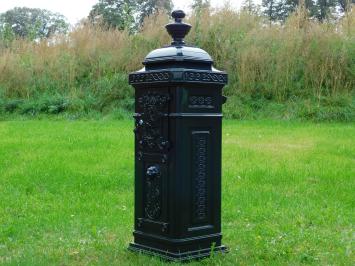 Floor-standing letterbox - Dark green - Aluminium