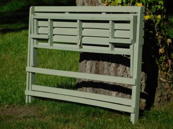 Folding Garden Bench - Hardwood - Vintage Green, Only 2!