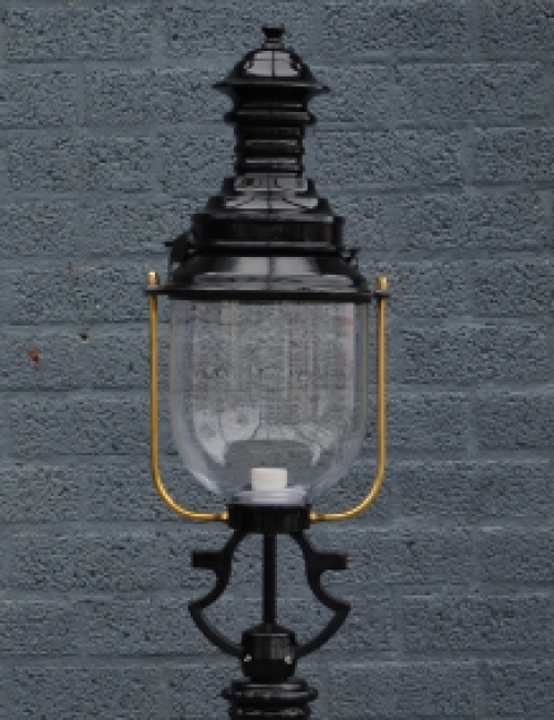 Laterne ''Unique'' - Außenlampe, vertikale Laterne - schwarz