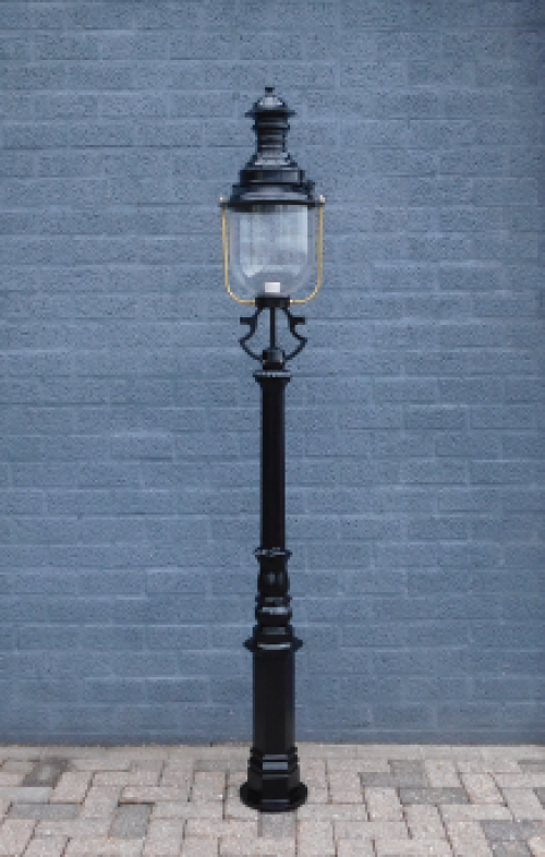 Lantern 'Max' - outdoor lamp, vertical lantern - black