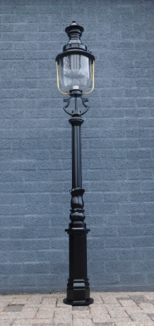 Lantern 'Max' - outdoor lamp, vertical lantern - black