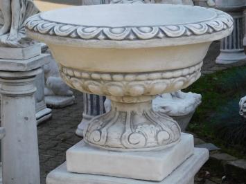 Decorative Garden Vase Round - Ø 70 cm - Stone