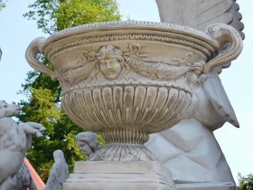 Garden Vase Oval - 80 cm - Stone