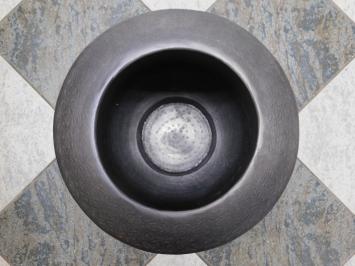 Vase - 60 cm - Schwarz - Metall