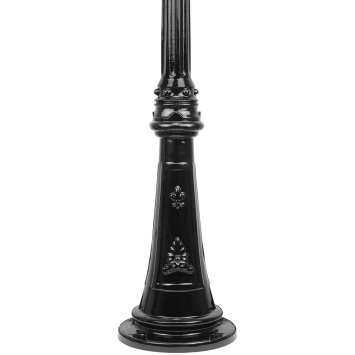 Lighting mast - 175 cm - Black - Alu