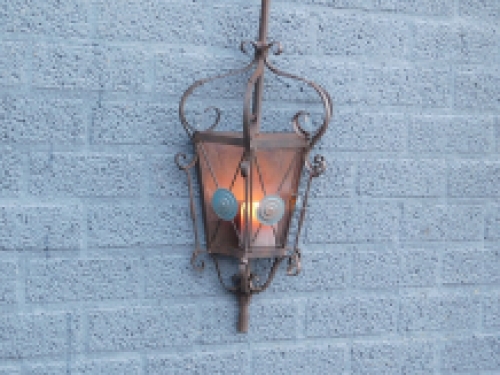 Large wall sconce - wrought iron