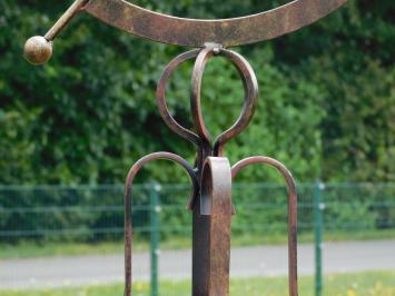 Sundial on Foot - 80 cm - Iron