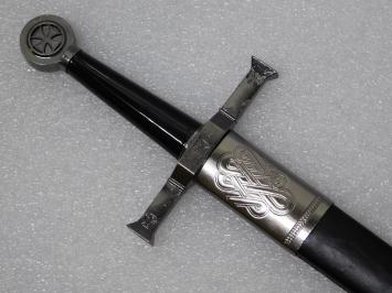 Decorative Templar Sword - 85 cm - with scabbard