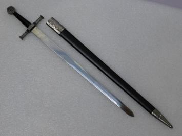 Decorative Templar Sword - 85 cm - with scabbard